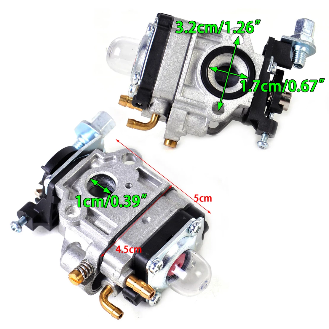 DWCX 2 тактный карбюратор 10 мм Carb комплект для Мини Мото 33CC 36CC Краген Zooma газовый скутер карманный велосипед Walbro WYJ-138 PMW часть 4088