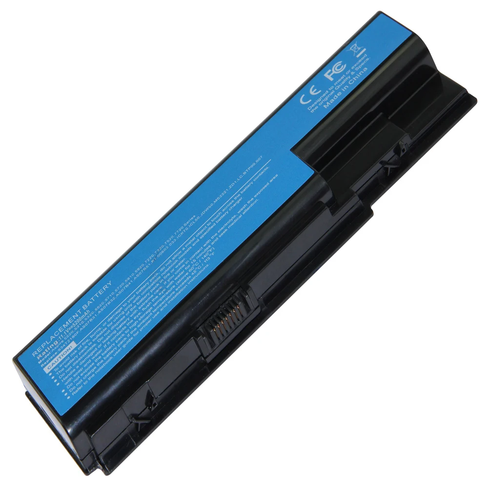 11 1 В/5200 мАч ноутбука Батарея для acer Aspire AC 5921 5920 5230 5235 5300 5220 5310 7320 7330 5320 LT1001J AS07B31 AS07B41