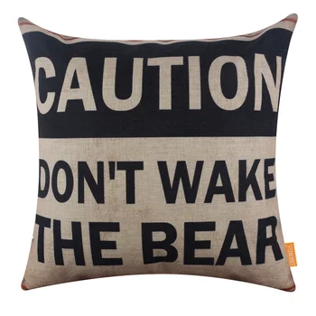 Wake The Bear Cushion