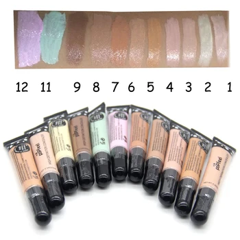 

1Pcs Blue Concealer Cream Face Corrector Redness Dark circles Full Cover Concealer Liquid Face Cosmetics Bronzer Foundation Pen