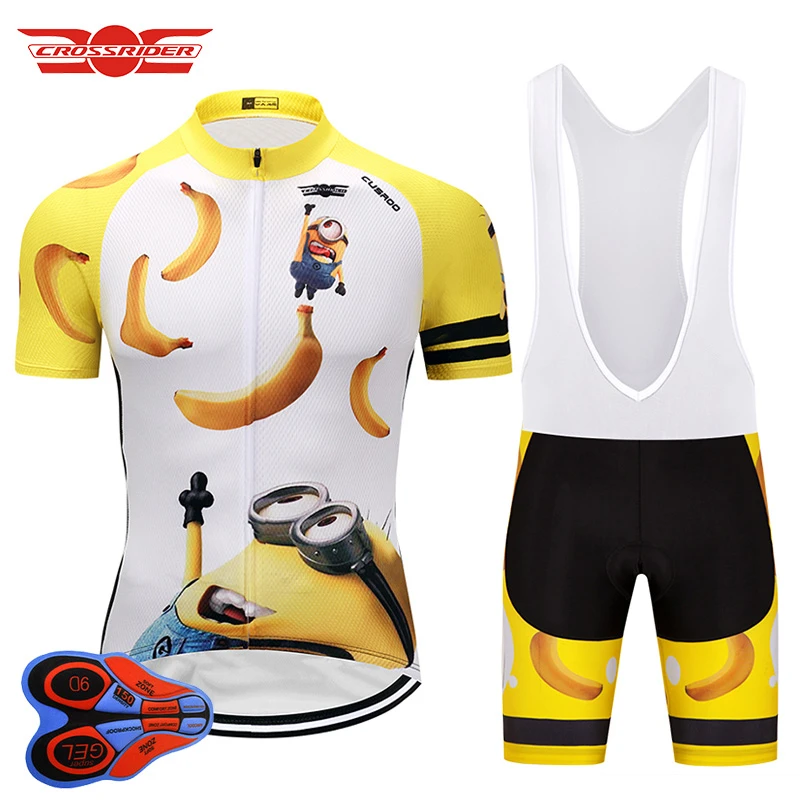 Crossrider 2021 Conjunto De Roupa De Ciclismo Engracada Masculina Roupas De Bicicleta Mtb Calcoes E Macacao Kits Ciclismo Aliexpress