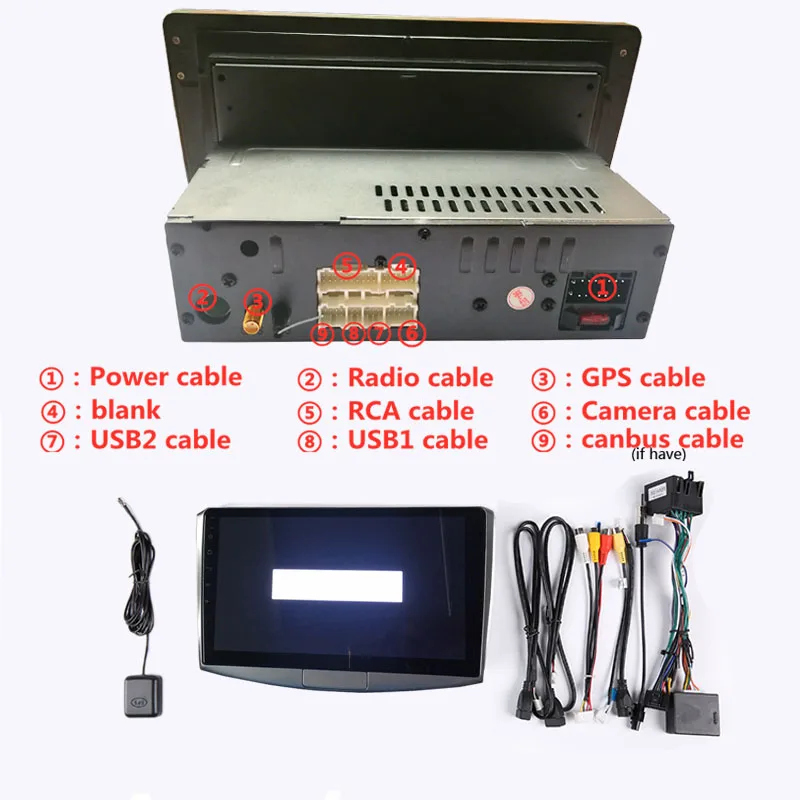 Cheap 10" 4G RAM 2.5D IPS 8core Android 9.1 Car DVD Multimedia Player GPS for Volkswagen VW Passat B6 B7 2007 11-2015 radio navigation 5