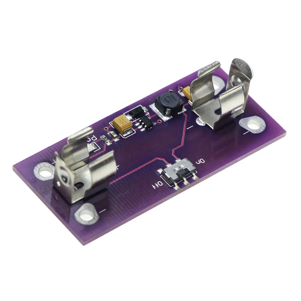 

LilyPad Power Supply Module AAA Battery Step up to 5V Converter for arduino DIY Kit