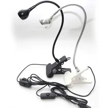 NOYOKERE Hot USB Fan Flexible 3 LED Light Desk Lamp with Clip for Laptop PC Computer Black Gadgets Low power consumption