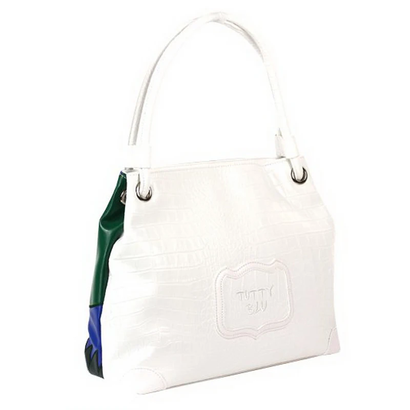 Женские сумки на плечо, кожаные Лоскутные сумки с вышивкой, брендовые сумки Braccialini, Мультяшные луга, красота