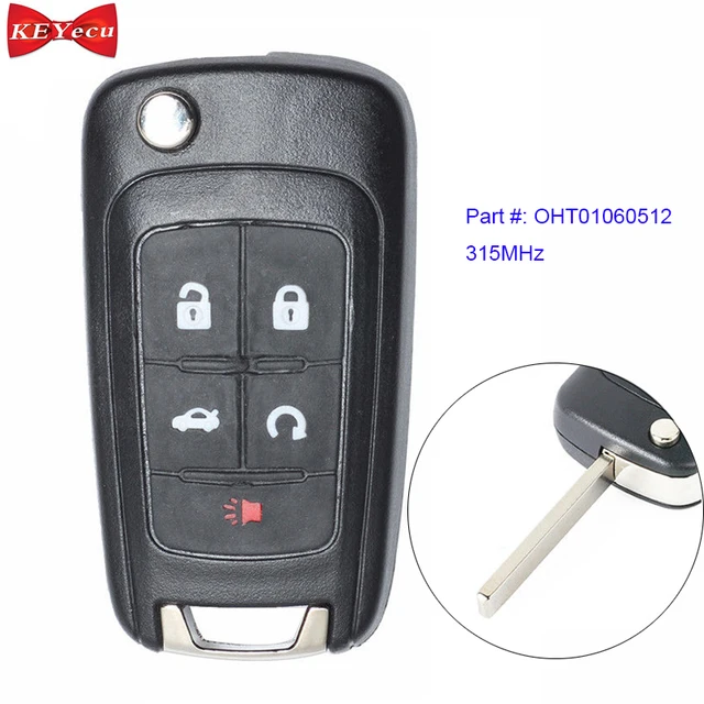 KEYECU for Buick Encore Lacrosse Regal Verano 2015 2016 Replacement