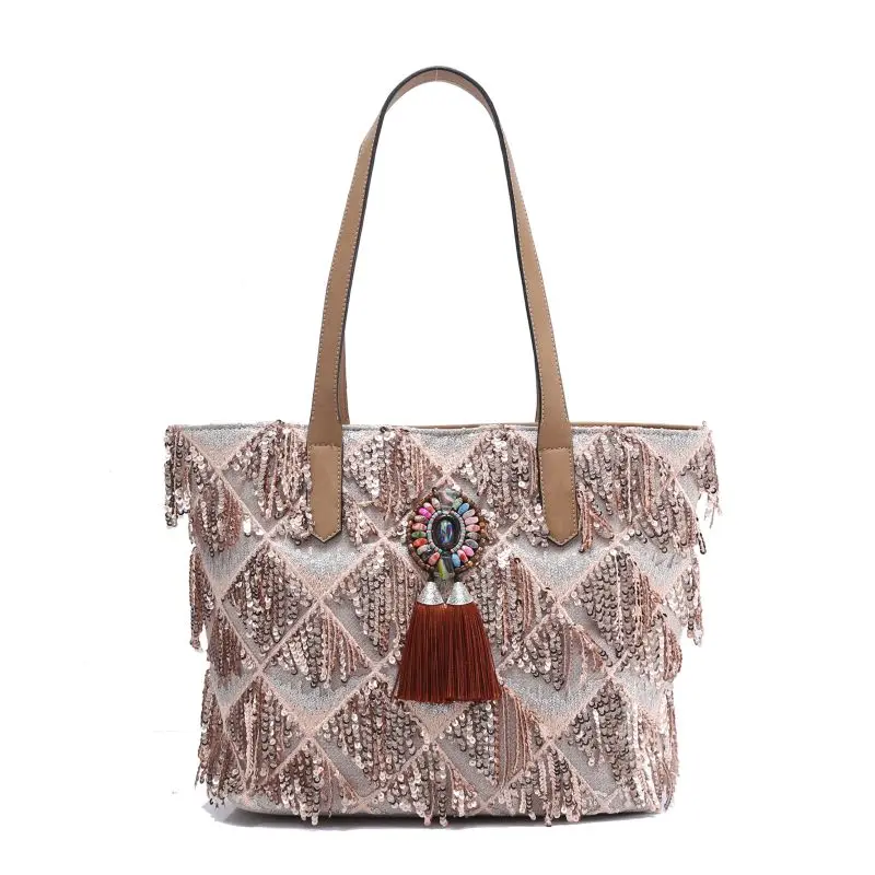 women's handbag bohemian luxurious evening shoulder bag Beading