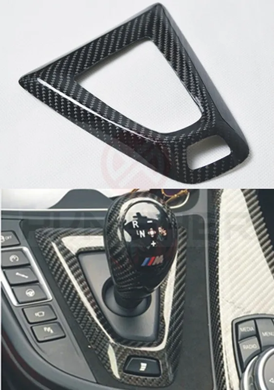 Для BMW F80 F82 M3M4 карбоновая коробка переключения передач Панель|panel|panel cover |