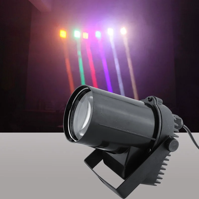 

3W Full Color Choose LED Beam Pinspot Light New Rectangular Beam Effect LED Dance Party DJ Bar Christmas Disco Stage Lighting