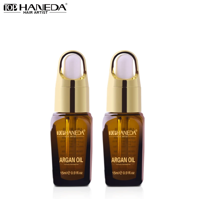 

2 Pieces Argan Oil Morocco Pure pre-perm Repair care collagen keratin straightening Moist smooth hair split ends scalp treatment