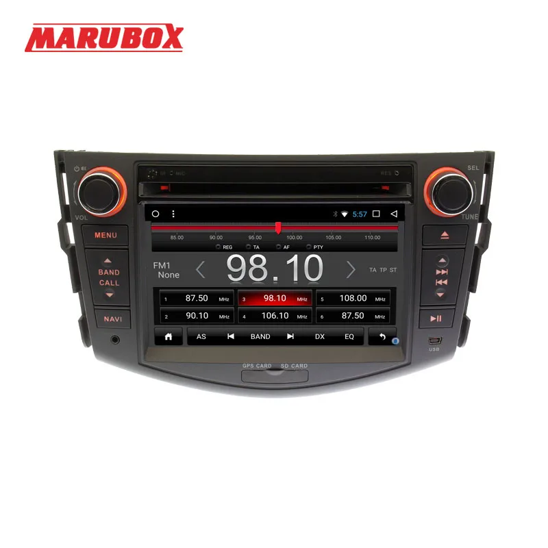 Best MARUBOX 2 Din Eight Core Android 8.1 For Toyota RAV4 Car Multimedia Audio DVD Player 7" Touch Screen Bluetooth Stereo Radio GPS 1