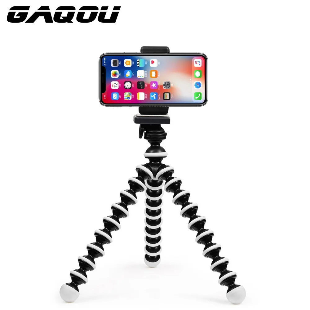 GAQOU M L размер гибкий штатив Мини Gorillapod монопод штатив-Осьминожка для Gopro Цифровая камера Canon Nikon мобильный телефон