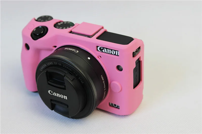 Хорошая видеокамера сумка для Canon EOSM3 EOS M3 силиконовый чехол резиновый камеры