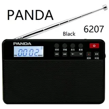 PANDA 6207 портативный радио двухдиапазонный TF карта mp3-плеер мини-динамик коробка