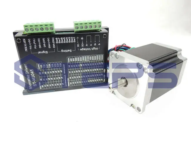 

CNC Kit - M542 Stepper Motor Driver Controller 2 Phase 4.5A DC24-50V +57 78mm Stepper motor