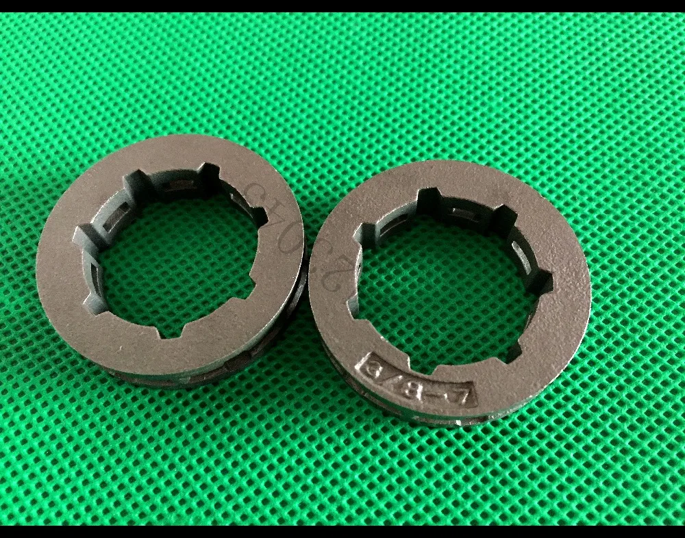 10 шт. 3/8 &quot7T диск сцепления Звездочка для цепной пилы Husqvarna 61 66 266 268 272 362 365 371 372