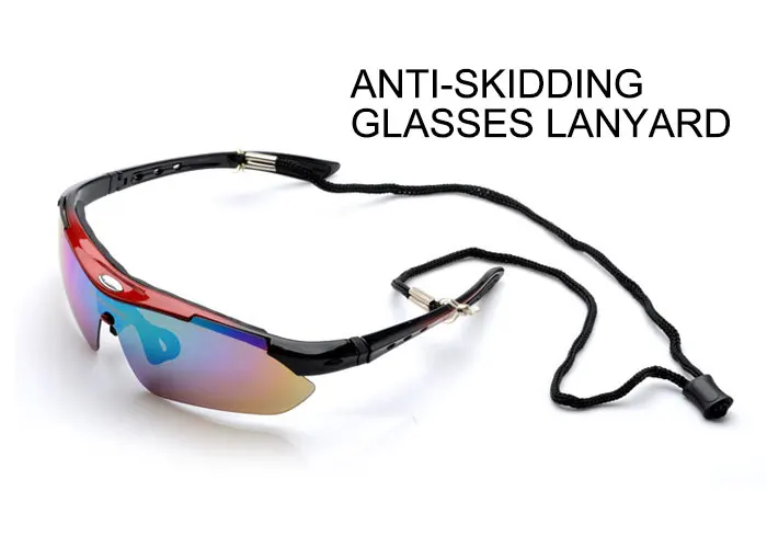 Новые крутые мужские и женские велосипедные очки для рыбалки, спортивные велосипедные солнцезащитные очки, очки с 5 линзами, 1 комплект