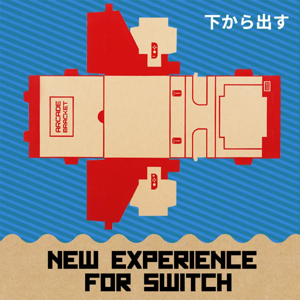 Toy-Con Bracket Retro Arcade Stands for Nintend Switch Toy-Con  Stander Premium High Performance Labo Accessories DIY Gamepad