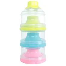 Новая портативная емкости для сухого молока трехсетчатая формула диспенсер контейнер для еды, судок детская миска для кормления малышей Дети малыш коробка для хранения еды