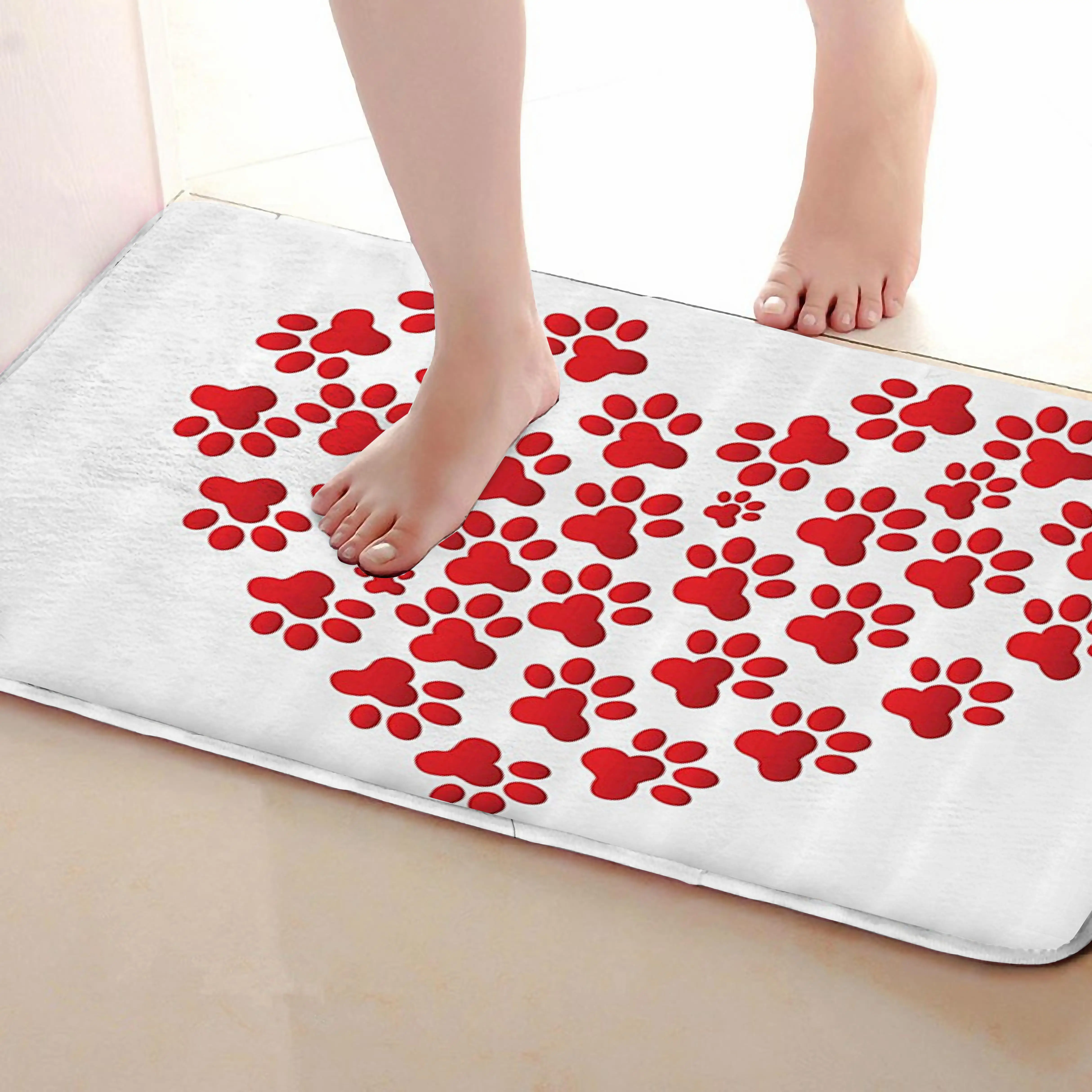 Коврики для улицы в стиле сердца, забавные Противоскользящие коврики для ванной, коврики для двери, коврики под входную дверь
