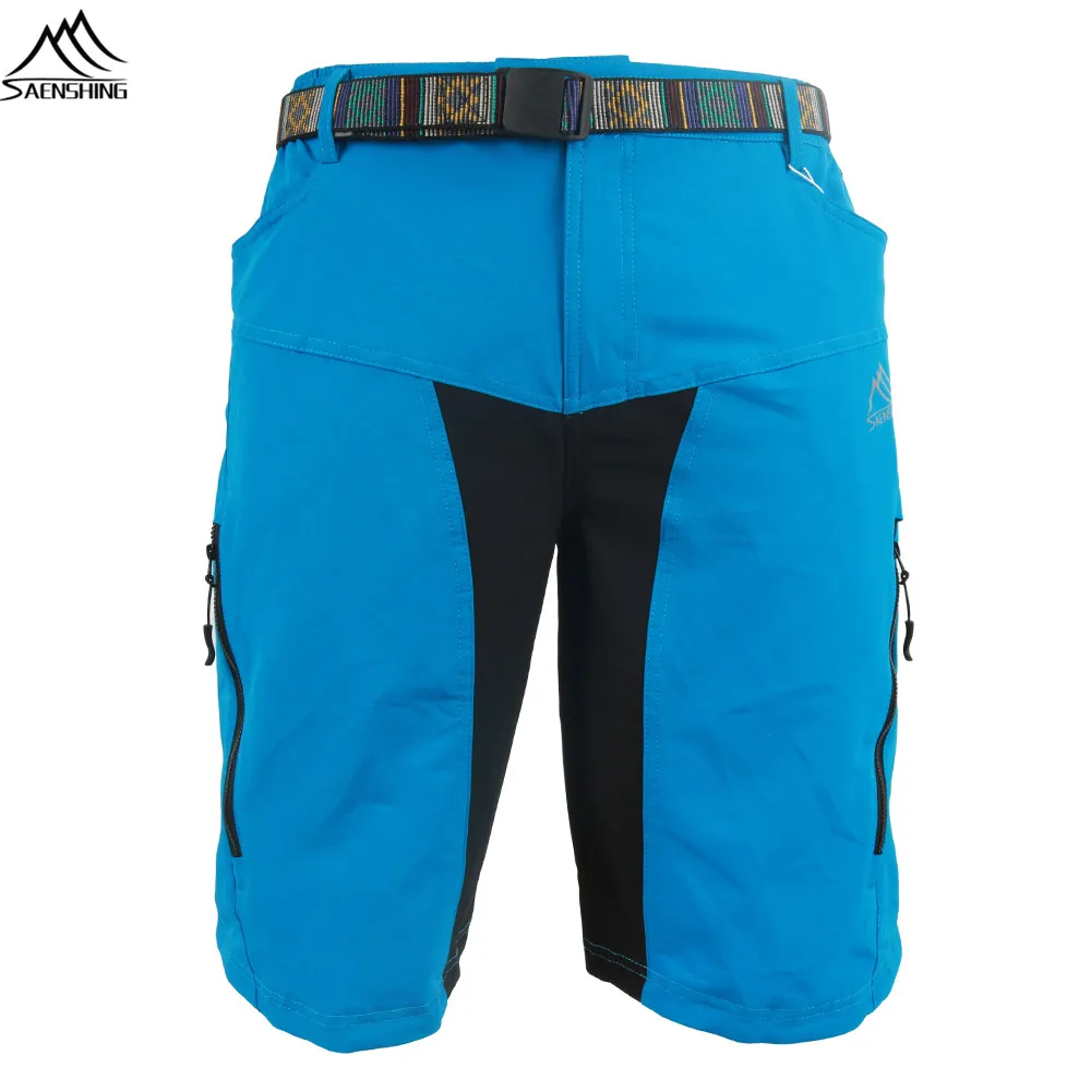 

SAENSHING Downhill Mtb Shorts Men Bicycle Cycling Shorts With Belt Sport Short Vtt Mountain Bike Shorts Bermuda Culotte Ciclismo