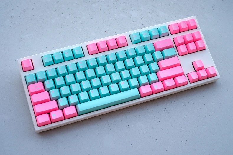 Taihao alps miami tomcat abs двойной выстрел keycaps для diy игровая механическая клавиатура