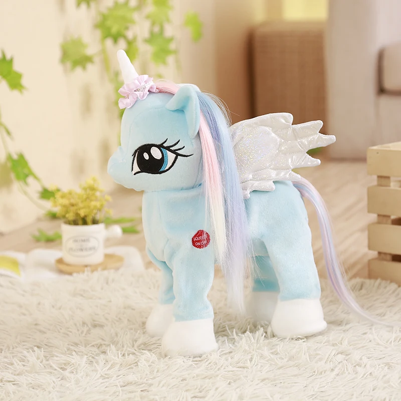 walking talking interactive unicorn