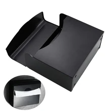Коробка для салфеток полотенца держатель диспенсер для ванных и туалетных комнат(пространство алюминиевый портфель-дипломат