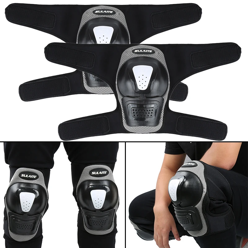 

New Selling 1 Pair Bicycle RC Cycling Knees Pads Protective Gear Free Size