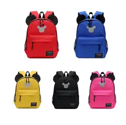 Мультфильм сумка для школы или детского сада для маленьких детей Микки Детский рюкзак милый мальчик сумка 3-6 лет девушка рюкзак 5 видов