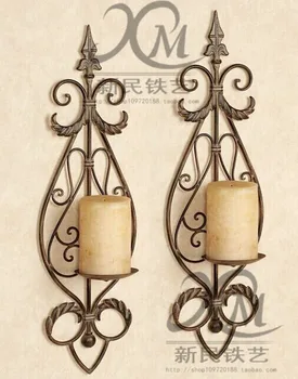 

/ Vintage Candlestick / European candle stand / wall hanging Candlestick / hotel Candlestick decorative wall hanging