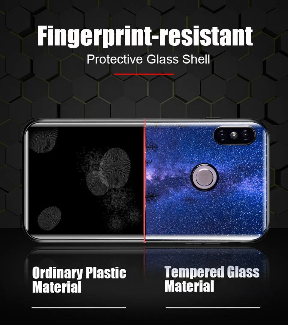 Tempered Glass Case For Xiaomi Redmi 6 Pro Cover Luxury Case For Xiaomi Mi A1 A2 Lite Xiaomi Redmi 5 Plus 6A Note 5 6 Pro 4X     (9)