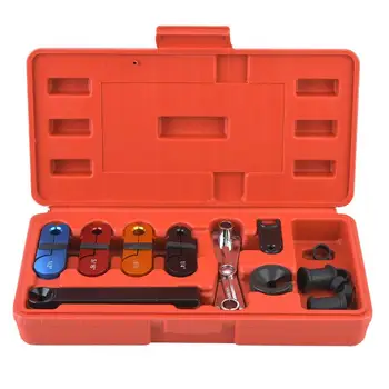 

11pcs Auto Fuel Transmission Line Cooler Pipe Quick Disconnect Air Conditioner Repair Tool Kit Car Accessories