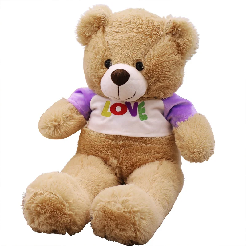 M &amp Z 50 см 70 плюшевый мишка с большой любовью одежда мягкий высококачественный