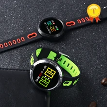 Реальные плавание Смарт Браслет Приборы для измерения артериального давления сердечного ритма Мониторы IP68 Водонепроницаемый напоминание трекер Smart Band