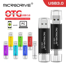 Яркие пластиковые USB диски, быстрая скорость, USB 3,0, флешки, 32 ГБ, 16 ГБ, Otg Typ, флешки, 128 ГБ, 64 ГБ для телефона/компьютера, флешки