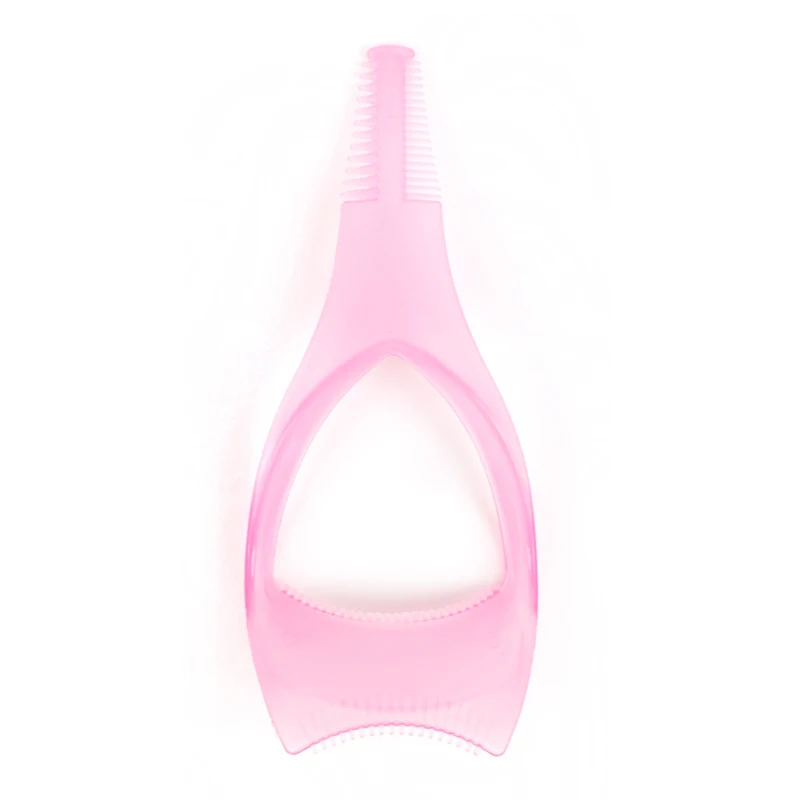 Eyelashes 1 шт., щипцы для завивки ресниц, руководство, аппликатор, защита ресниц, пластиковая подводка для глаз, вспомогательный инструмент для макияжа бровей для начинающих - Цвет: Eyelashes