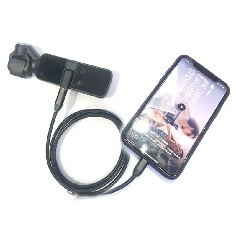 Type C USB Женский Удлинительный кабель для передачи данных Поддержка 4K HDMI iPhone XS Xmax 8 7