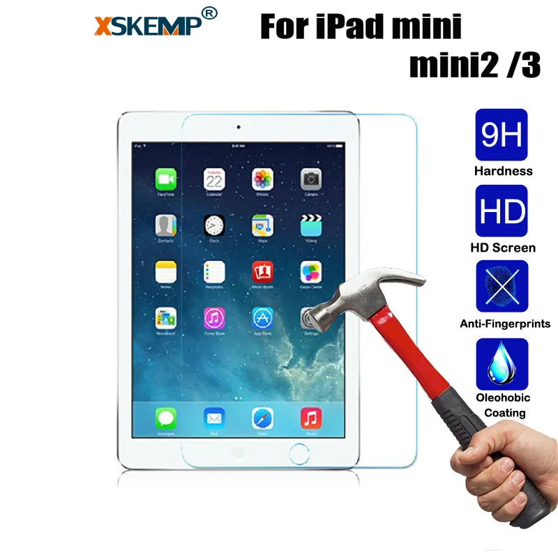 Закаленное стекло для Apple iPad mini 2 3 7 9 дюймов протектор экрана планшета 0 мм Ультра