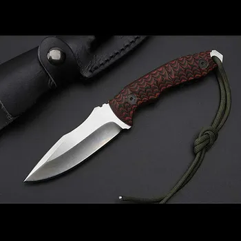 

EF199 Best Quality BIGONG Diving Knife D2 steel Blade G10 handle EXTREMA RATIO survival knife Outdoor Preferred Tool