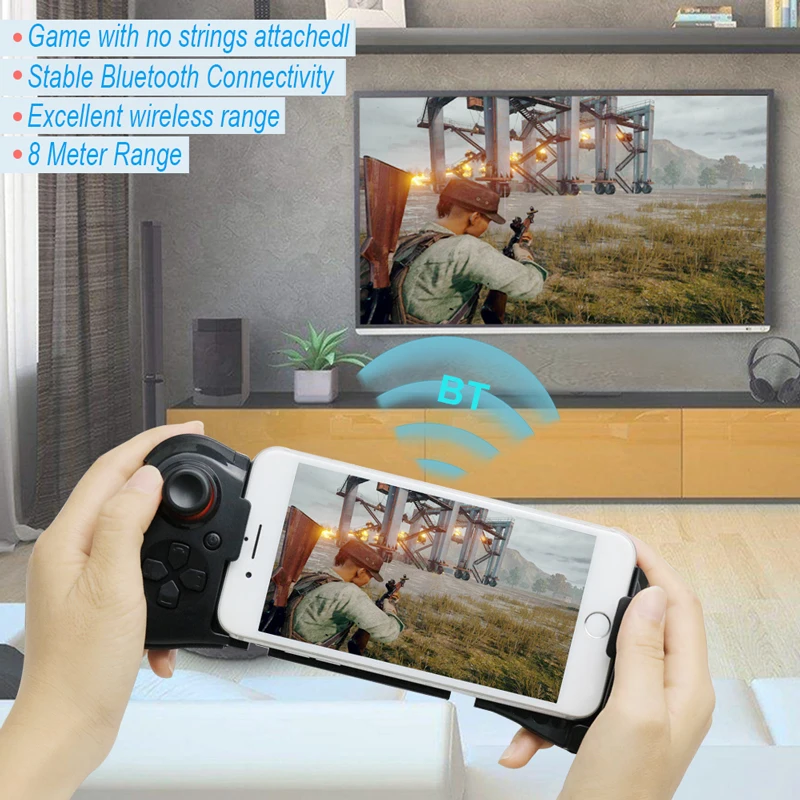  MOCUTE 058 Wireless Bluetooth Remote Controller For iPhone PUBG Control For IOS Android Smartphone 