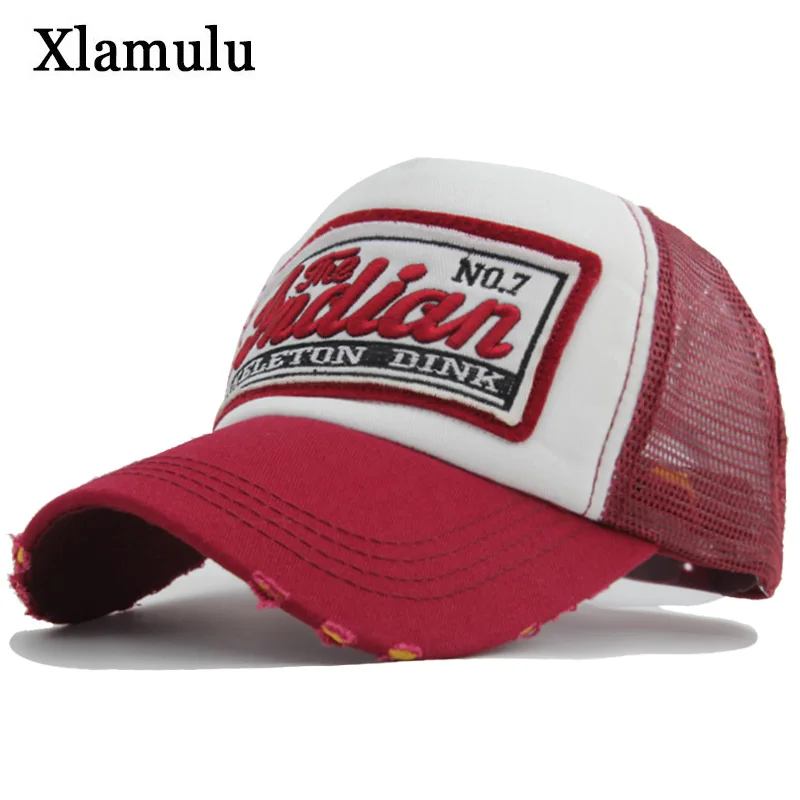 

Xlamulu Women Baseball Cap Summer Mesh Caps Hats For Men Casual Casquette Snapback Male Caps Bone Hat Gorras New Hip hop Dad Cap