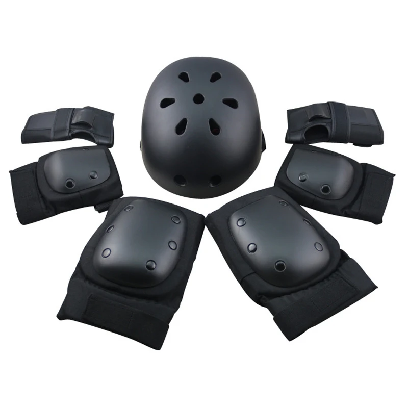Rodillera para deportes al aire libre, Kit de protección en línea para ciclismo de carreras, patinaje de velocidad, S, M, XL400g, 6 uds.|knee pads|padded knee padselbow pads - AliExpress
