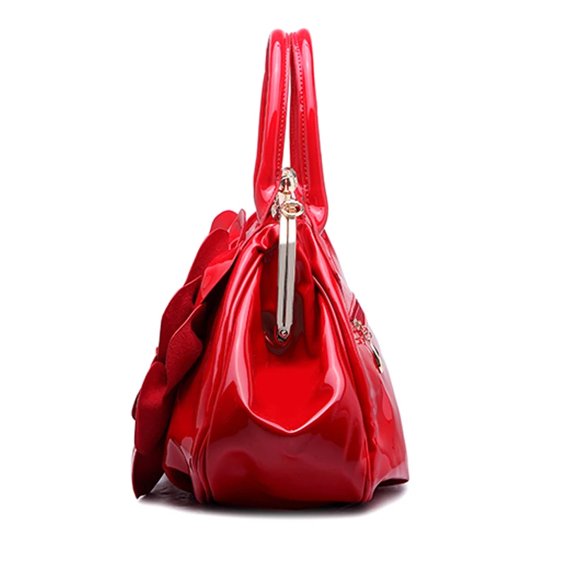 Женская сумка из лакированной кожи с цветочным принтом A739/g|luxury women bags|tote bagbag tote |