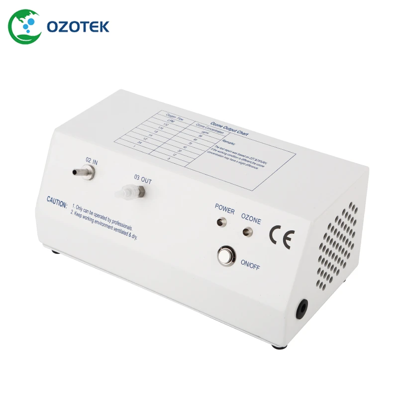OZOTEK медицинская озонотерапия машина MOG003 12 В с расходомером кислорода CGA540 - Цвет: Standard packing