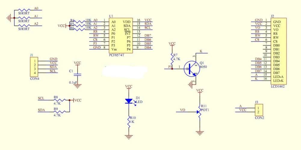 Interface LCD1602 (3)