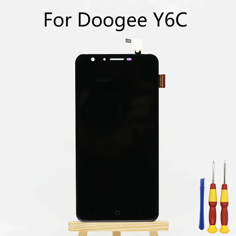 Для Doogee Y6C модель телефона сенсорный экран + 1280X720 ЖК-дисплей в сборе Замена |