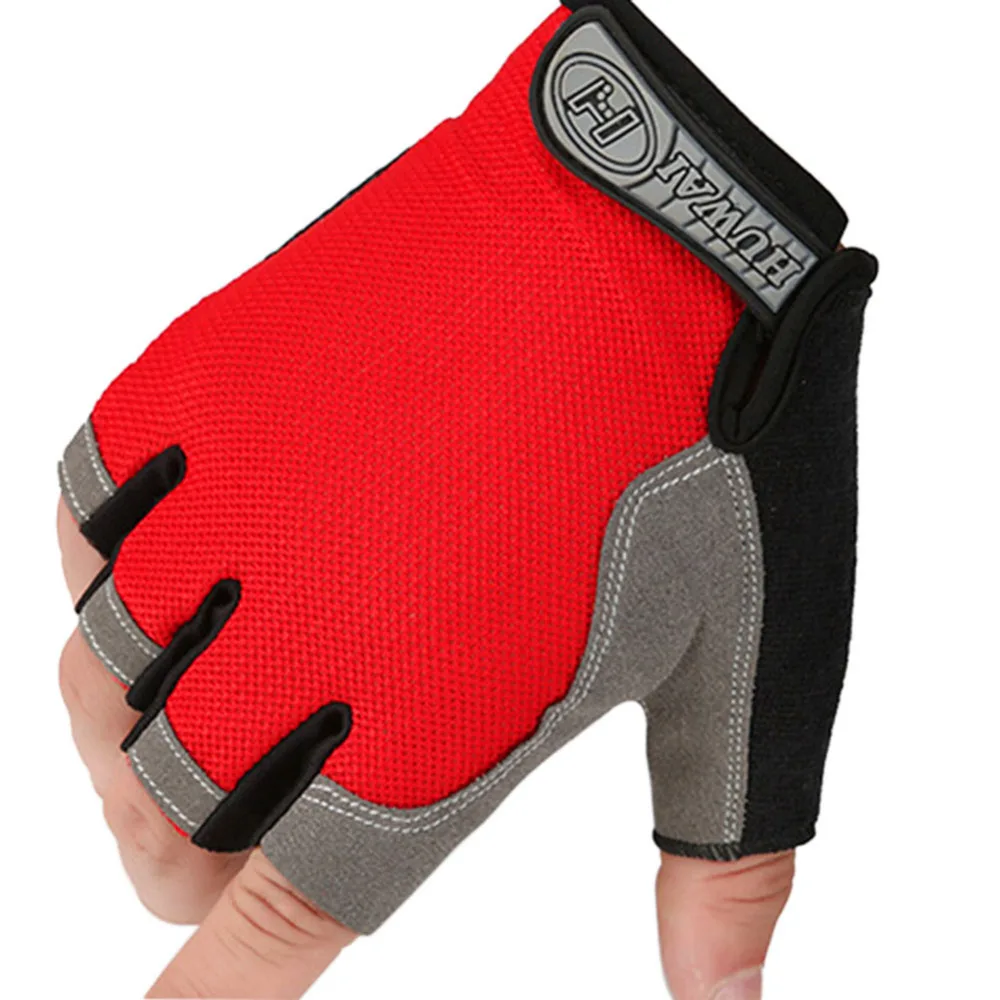 1 пара Фитнес противоскользящие перчатки без пальцев на открытом воздухе Велосипеды многофункциональные спортивные перчатки для тренировок для тяжелой атлетики, бодибилдинга перчатки