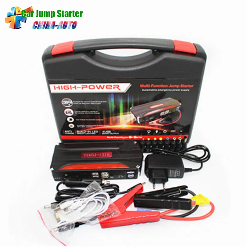 2018 New High Power Multi function Portable Car Jump Starter Power Bank Emergency 12V Car font