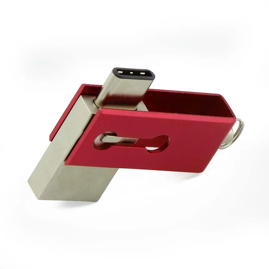 High Speed TYPE C USB 3 1 OTG Flash Drive 64GB Pen Drive 32GB U font
